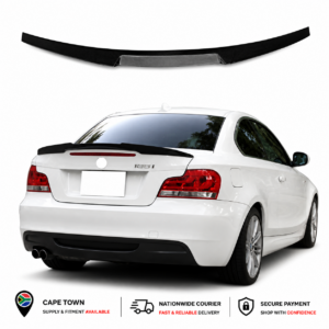 BMW E82 E88 M4 style boot spoiler gloss black South Africa