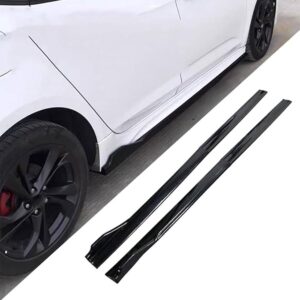 Universal Gloss Black Side Skirts