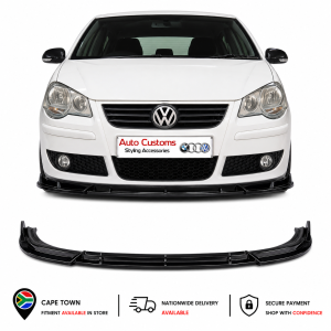 VW Polo 9N3 Front Lip. Suitable for Bah and Bujwa models. View all our VW Polo accessories.