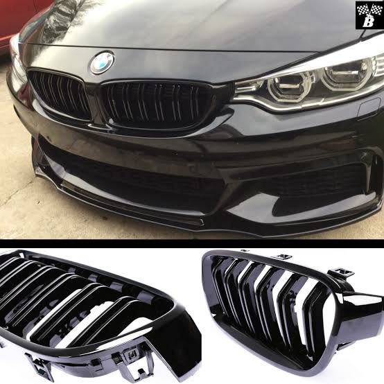 BMW F30 3 Series Double Slat Kidney Grilles - Auto Customs