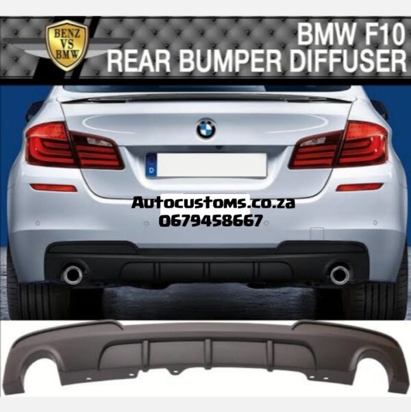 BMW F10 Double Exhaust Diffuser
