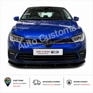 VW Polo R Line Front Lip suitable for polo 8, Polo 9 and Polo Life