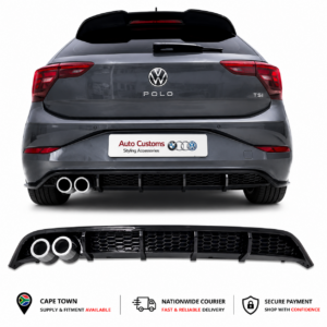 VW Polo 8 AW Rear Diffuser