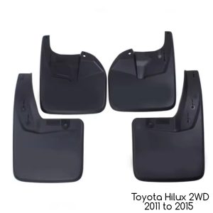 Toyota Hilux 2WD 4pc Mudflaps (2011 to 2015)