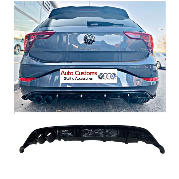 VW Polo 8 / AW Rear Diffuser (AC Style)