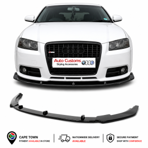 Audi A3 8P Front Bumper Lip Spoiler