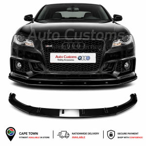 Audi S4 / A4 B8 Front Lip Spoiler. View all our Audi S4 / A4 B8 accessories.