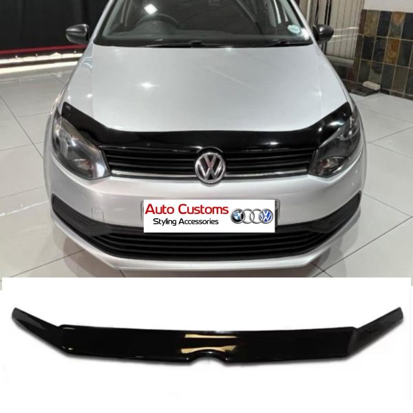 VW Polo 6 Bonnet Guard (Gloss Black)