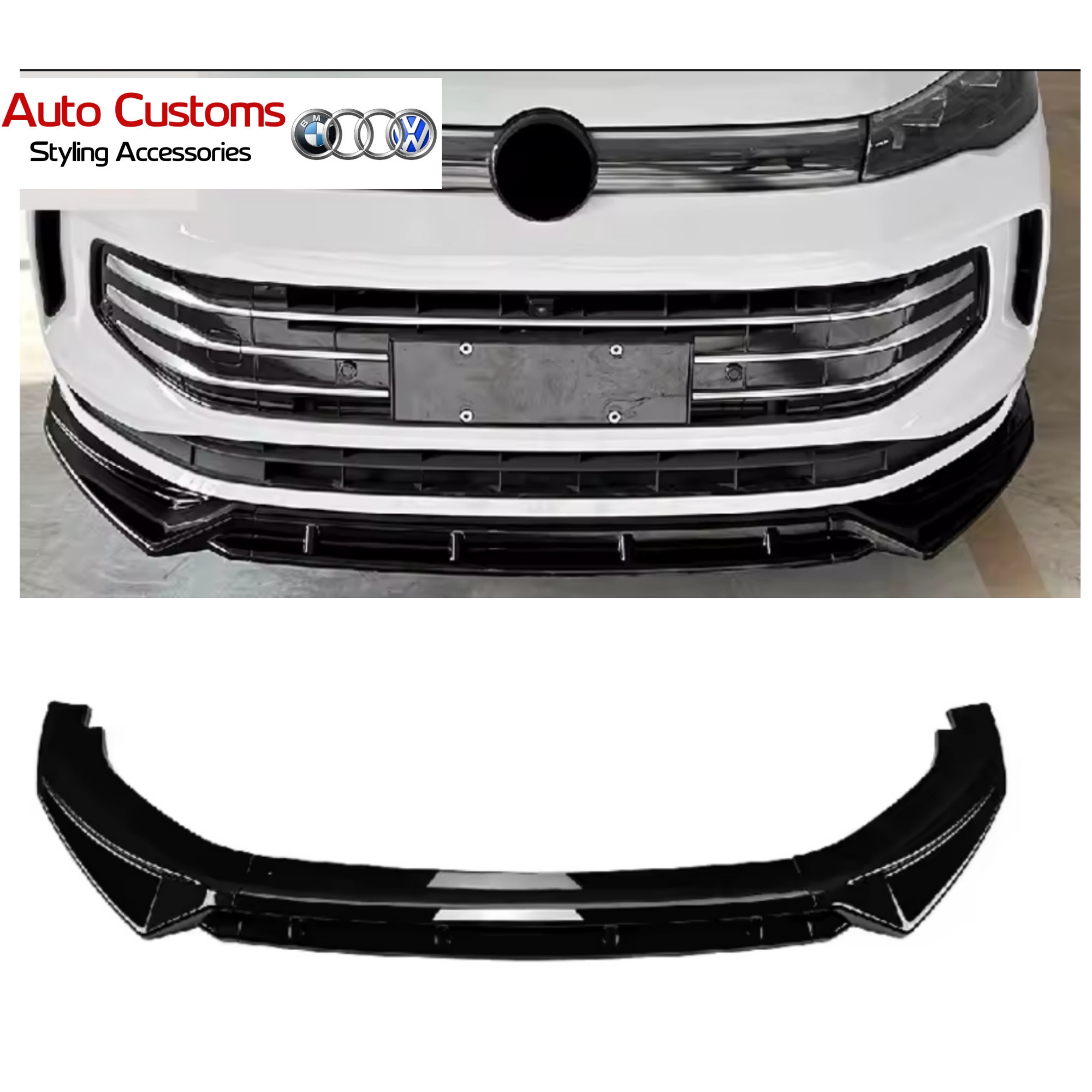 VW Tiguan MK3 TSI/Standard Front Lip