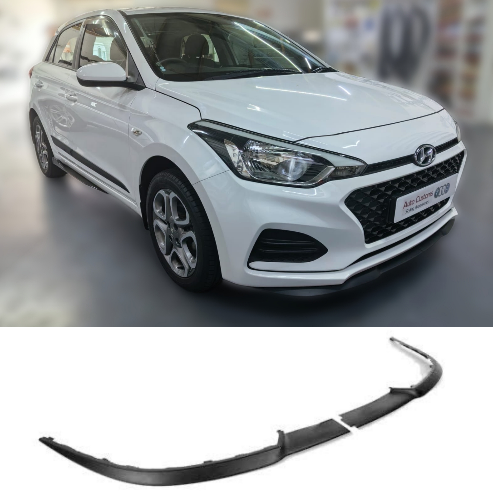 Hyundai i20 Elite Cupra Style Front Lip