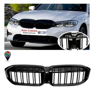 BMW G20 3 Series M4 style grille gloss black