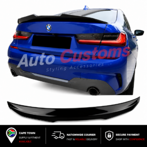 BMW G20 3 Series PSM style gloss black boot spoiler
