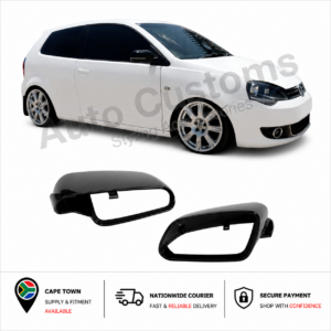 VW Polo 9N vivo gloss black mirror covers