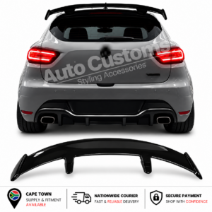 Renault Clio universal rear roof spoiler for hatchback models