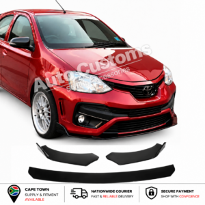 Toyota Etios AC Style front lip spoiler